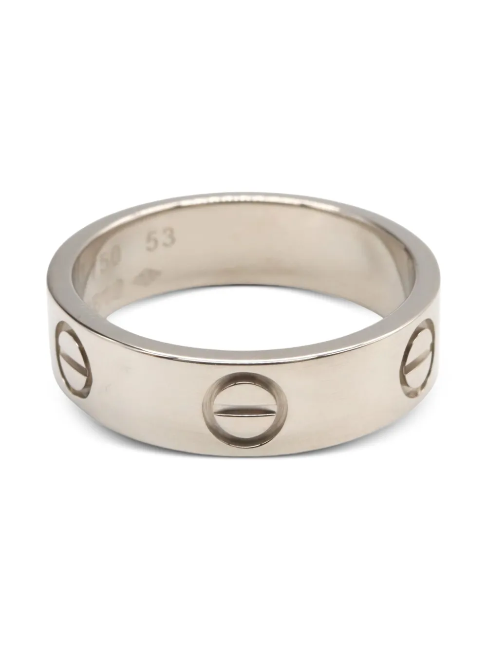 Cartier anillo Love en oro blanco de 18 ct 2010 | plateado | Image 1