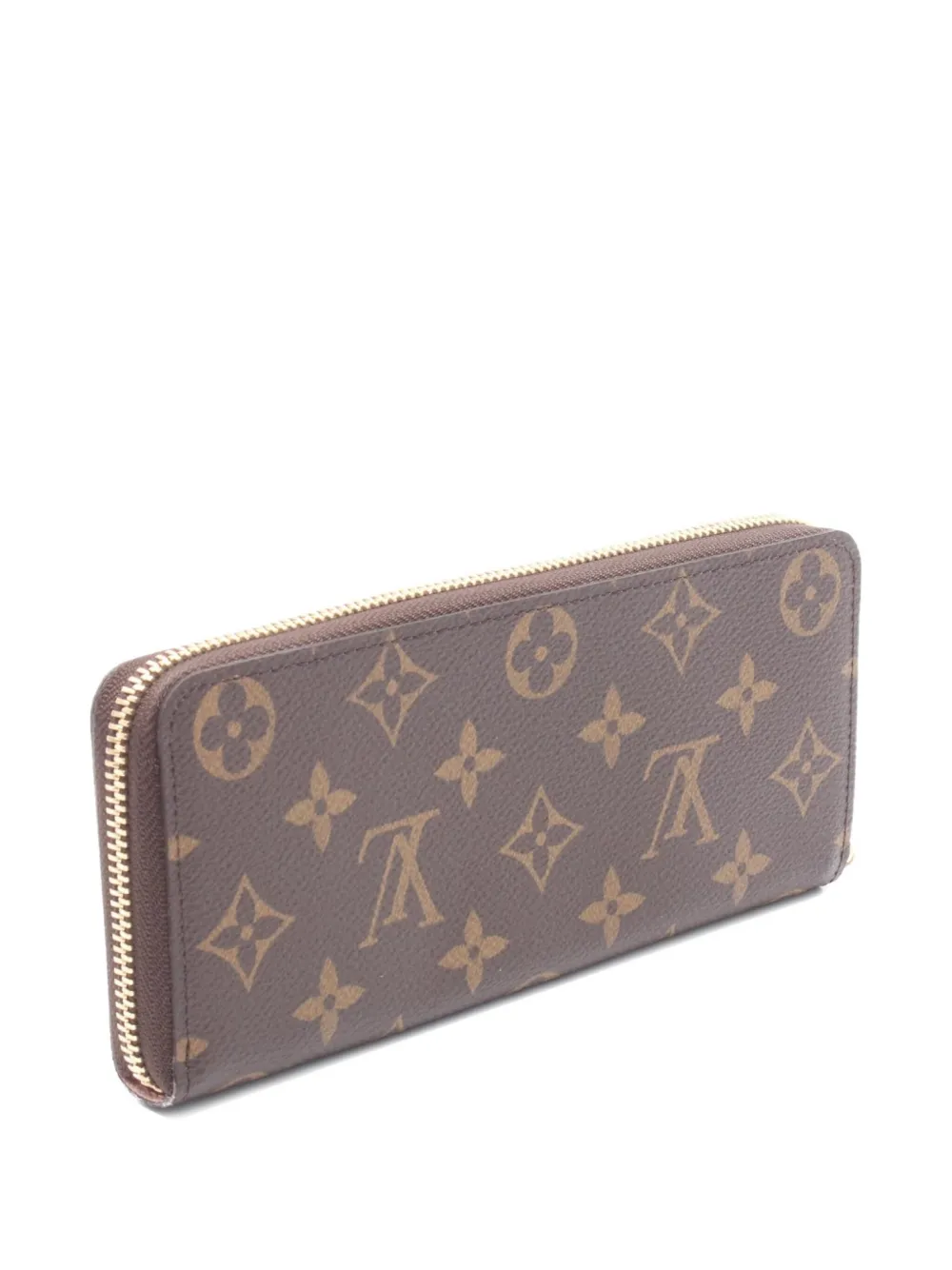 Pre-owned Louis Vuitton 2021 Portefeuil Monogram Wallet In Brown
