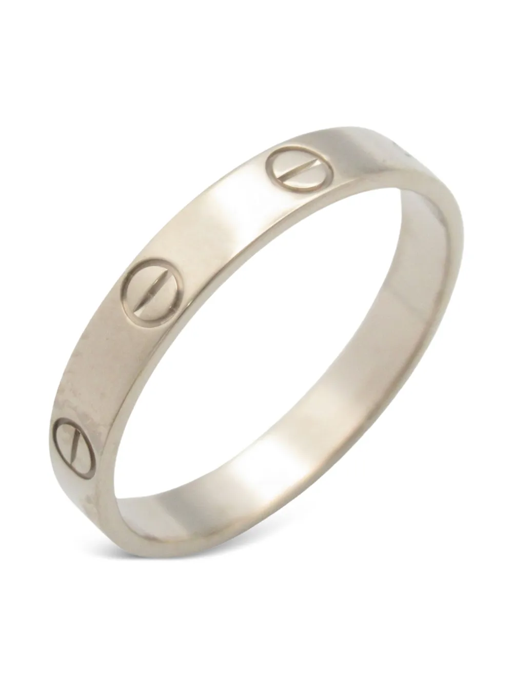 Cartier anillo Love mini en oro blanco de 18 ct 2010 | plateado | Image 1