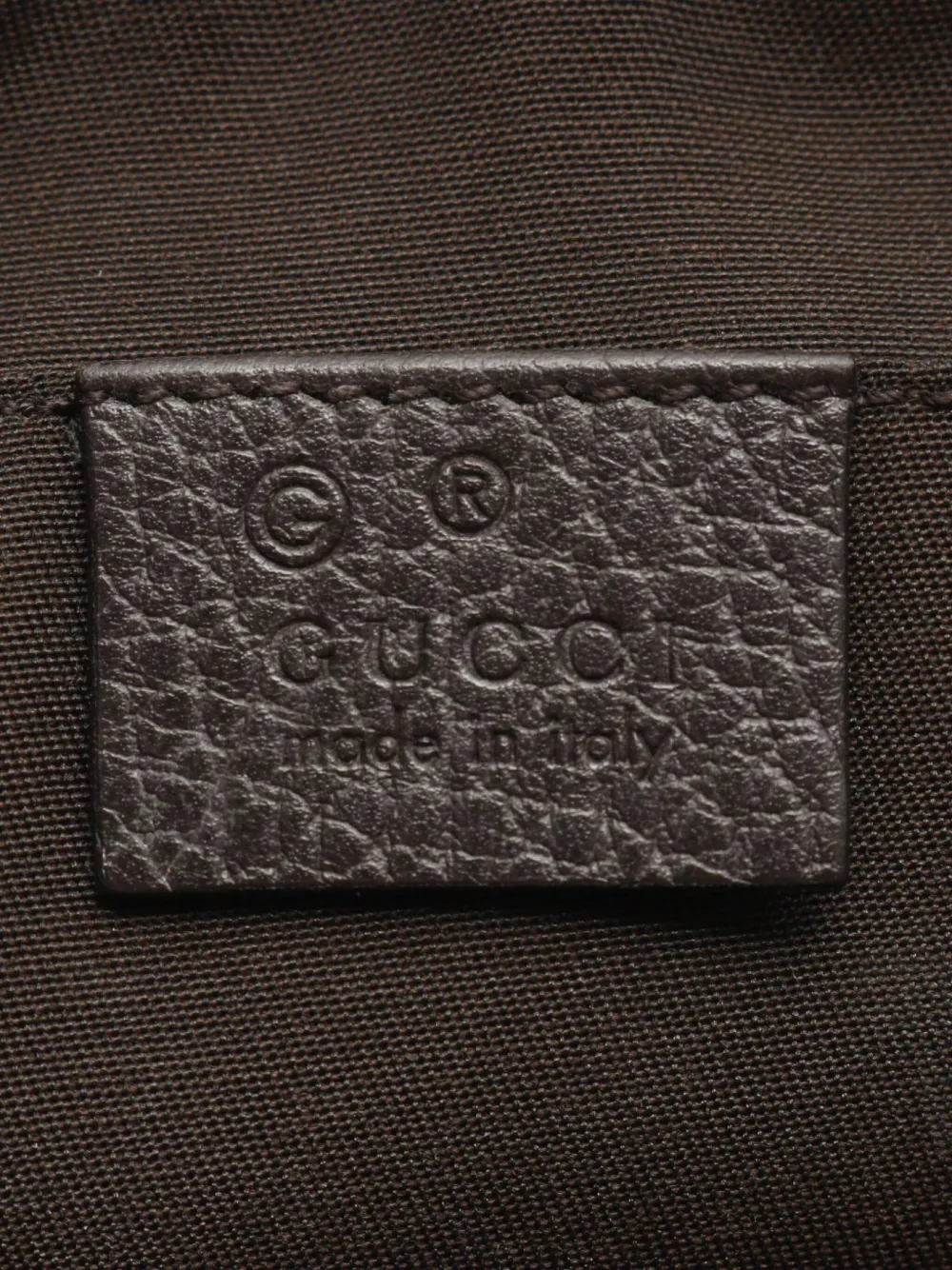 Pre-owned Gucci 2010s Gg Crystal Belt Bag In Neutral