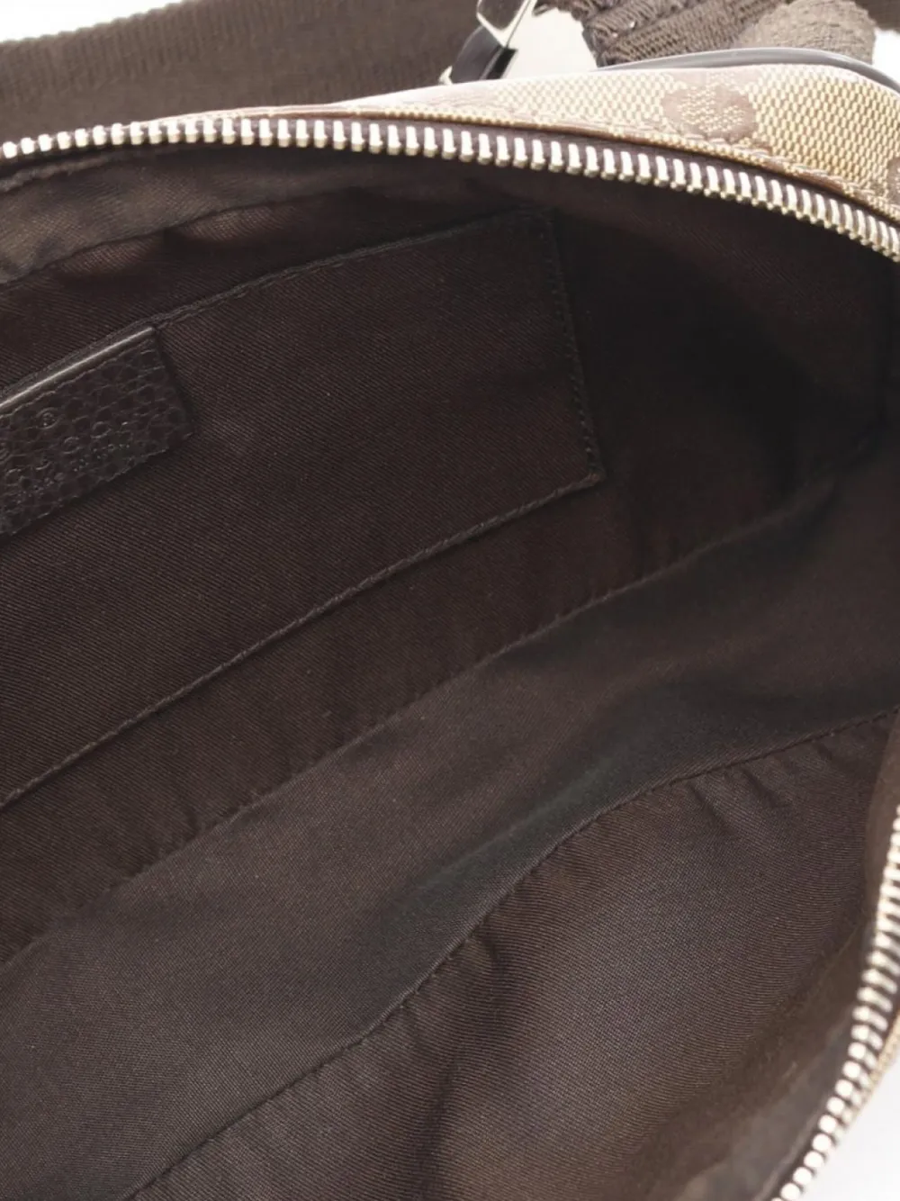 Pre-owned Gucci 2010s Gg Crystal Belt Bag In Neutral