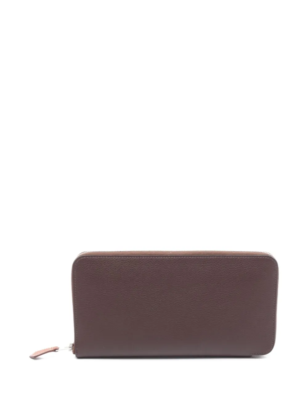Hermès Pre-Owned 2024 Azap zipper wallet | Brown | Image 1