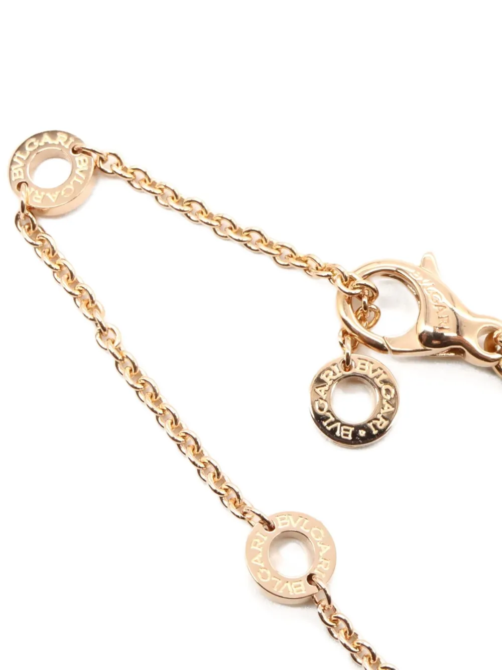 Pre-owned Bvlgari 2010s 18k Gold B-zero1 Perfect Mistake Necklace