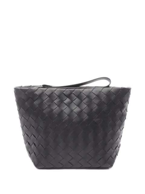 Bottega Veneta Pre-Owned 2010s Intrecciato leather clutch bag