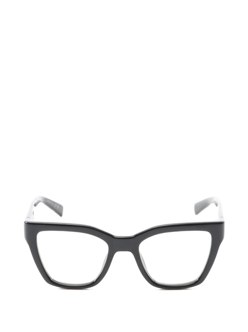 Saint Laurent Pre-Owned 2010s rectangle-frame glasses - ブラック Saint Laurent Pre-Owned 2010s rectangle-frame glasses - ブラック