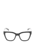 Saint Laurent Pre-Owned 2010s rectangle-frame glasses - Black