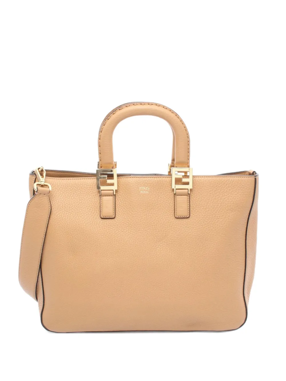 Fendi Pre-Owned 2010s モノグラム 2way ハンドバッグ - ニュートラル Fendi Pre-Owned 2010s モノグラム 2way ハンドバッグ - ニュートラル
