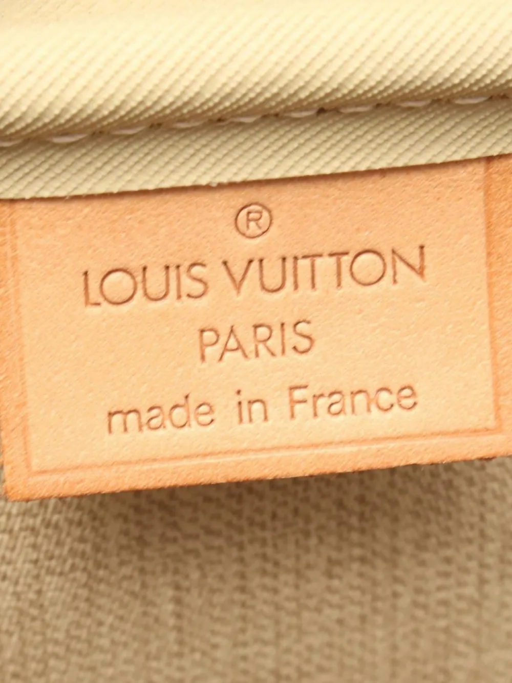 Pre-owned Louis Vuitton 1998 Deauville Handbag In Brown