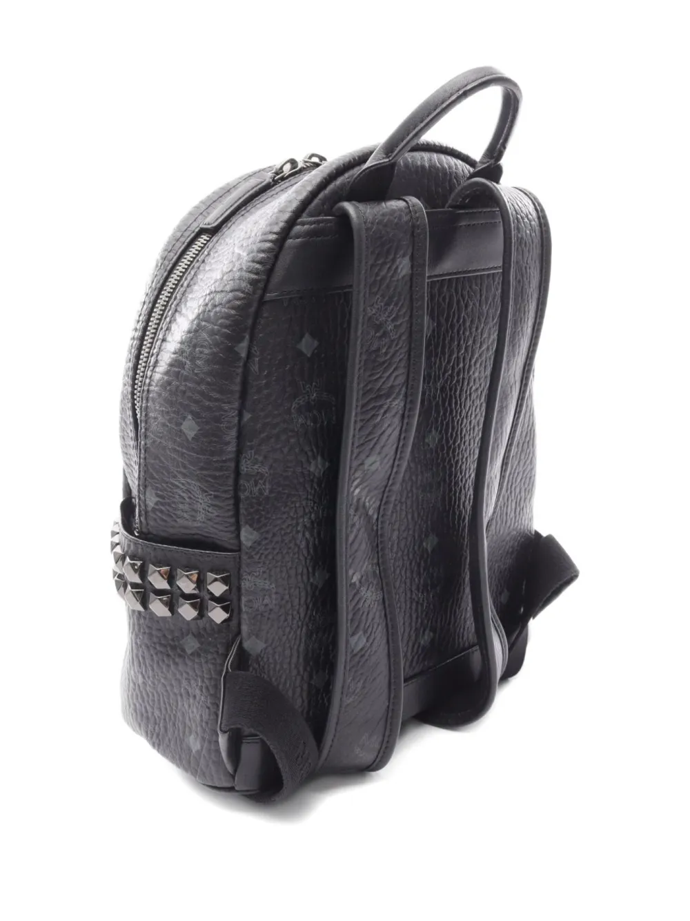 MCM Pre-Owned 2000s Visetos studded backpack | Pre-Owned | Image 2