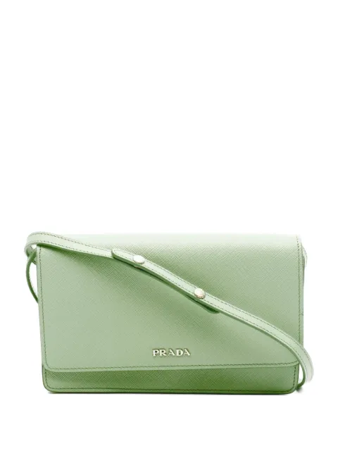 Prada Pre-Owned 2010s Saffiano leather shoulder bag