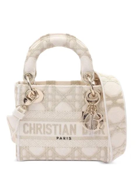 Christian Dior Pre-Owned мини-сумка Lady Dior (2010 год)