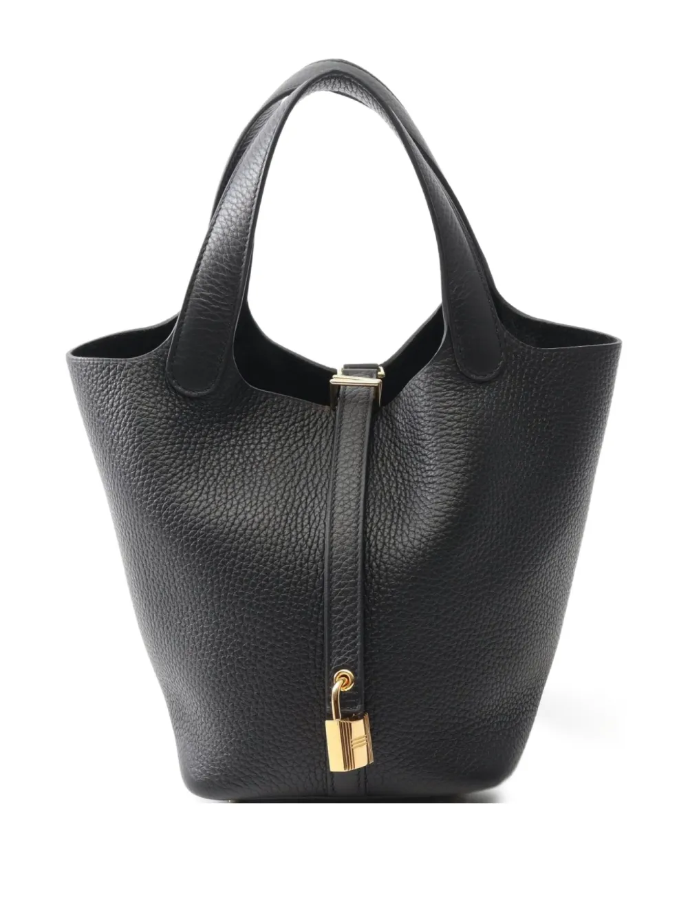 Hermès Pre-Owned 2024 Picotan Lock PM handbag | Black | Image 1