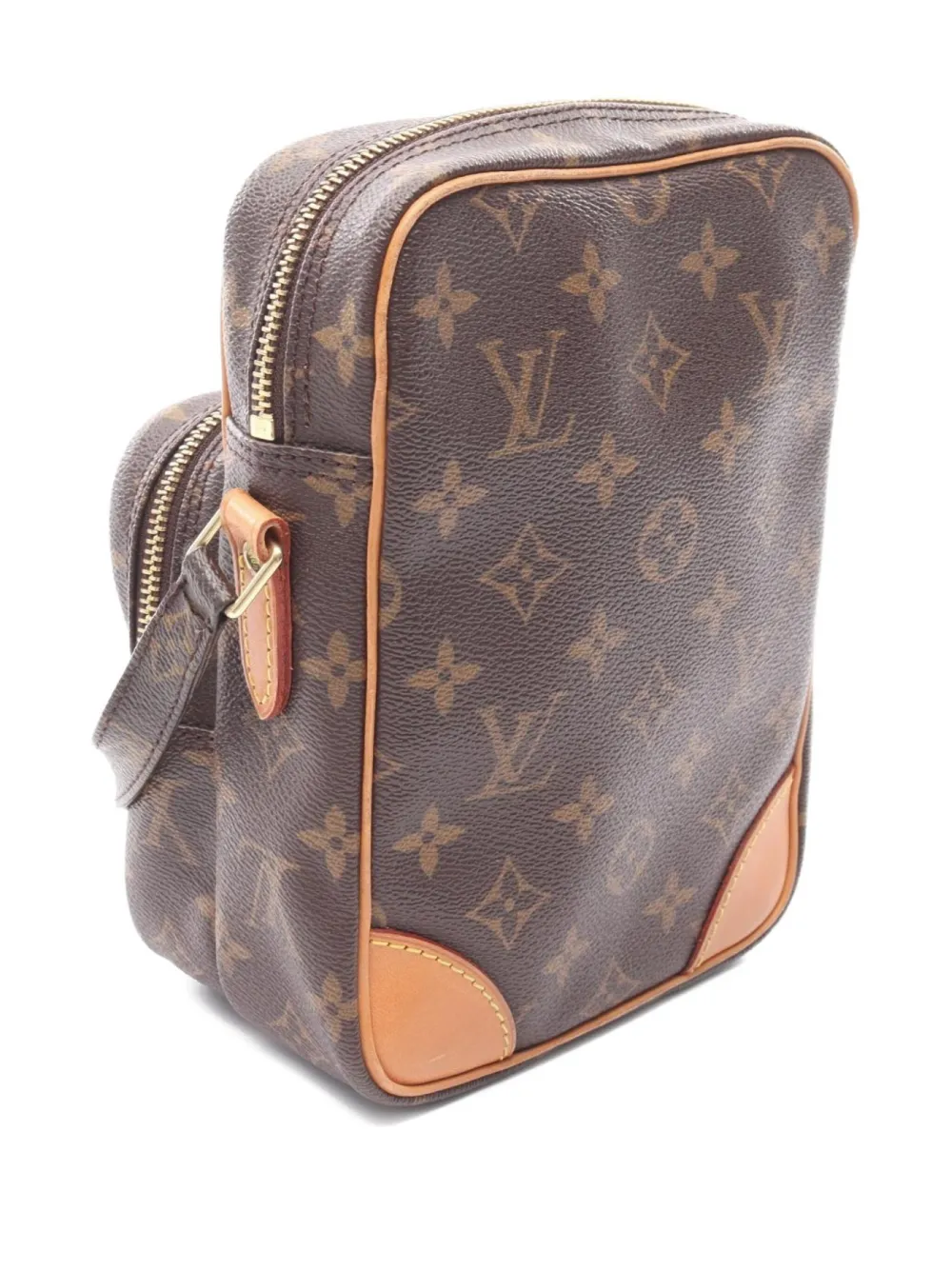 Pre-owned Louis Vuitton 2000 Amazon Shoulder Bag In Brown