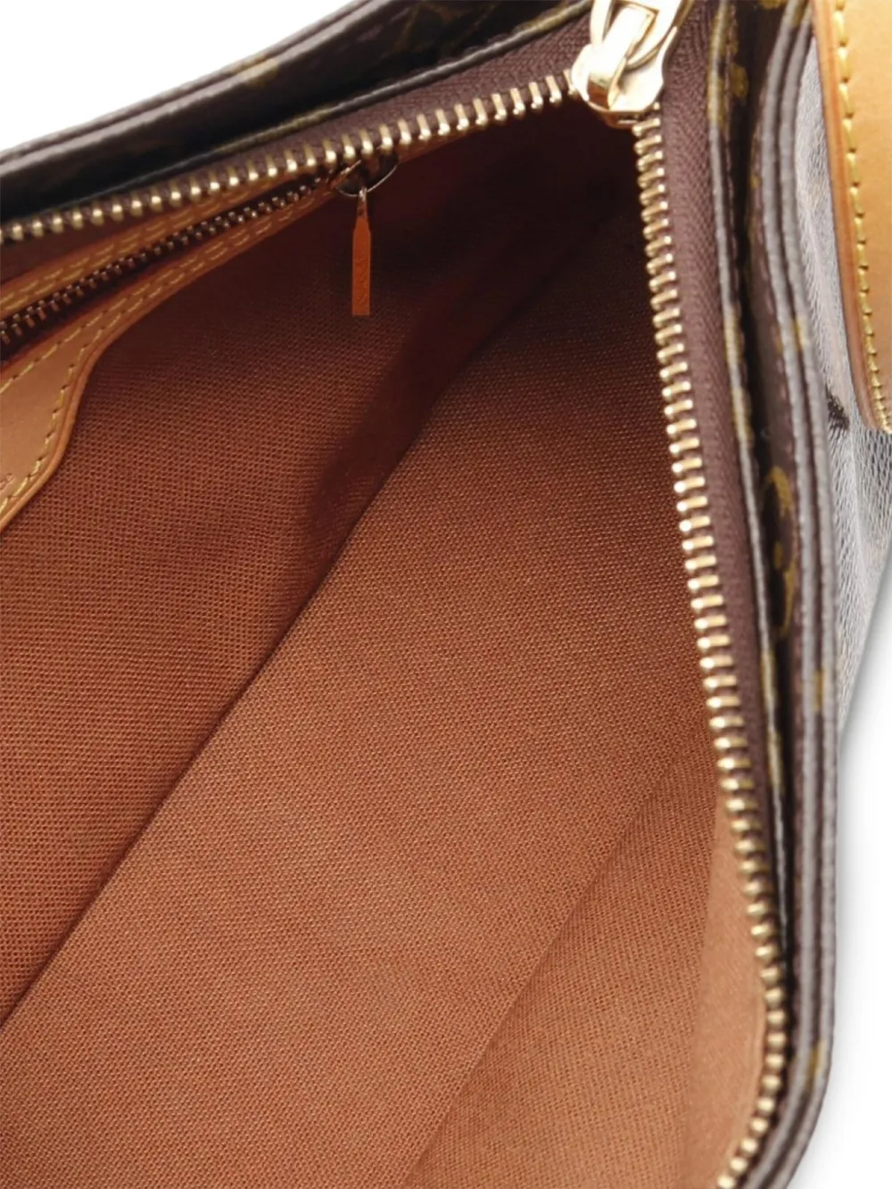 Pre-owned Louis Vuitton 2002 Trotteur Shoulder Bag In Brown