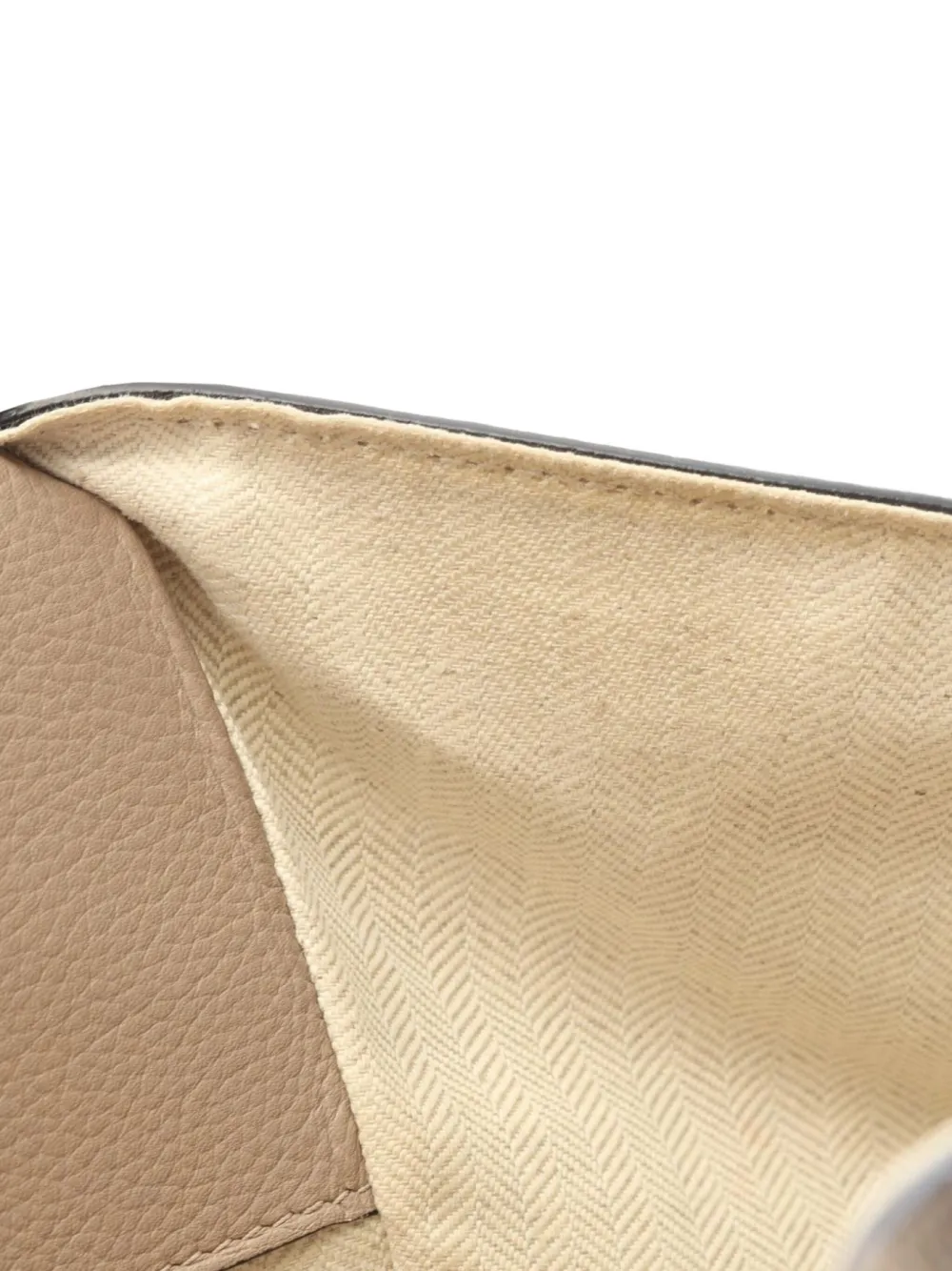Pre-owned Loewe 2000s Small Hammock Tote Bag In Neutral