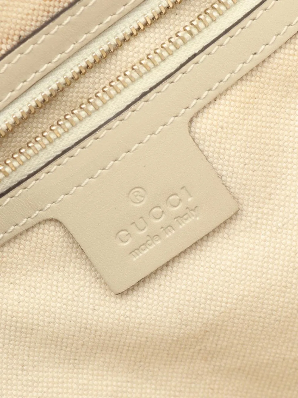 Pre-owned Gucci 2000s Lovely Gg Canvas Tote Bag In Neutral