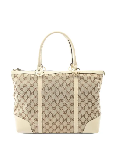 Gucci Pre-Owned 2000s Lovely GG canvas tote bag