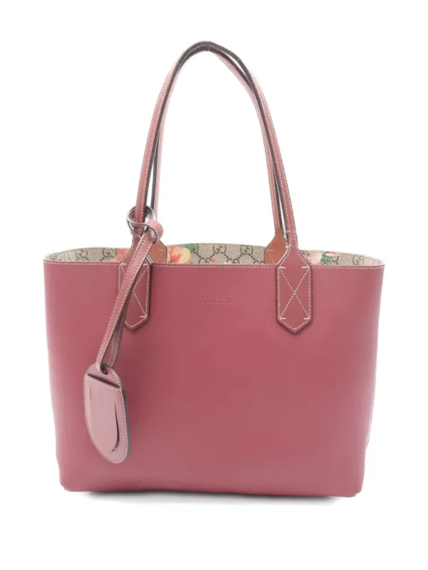 Gucci Pre-Owned 2000s GG Blooms Reversible Tote Bag Neutrals FARFETCH PH