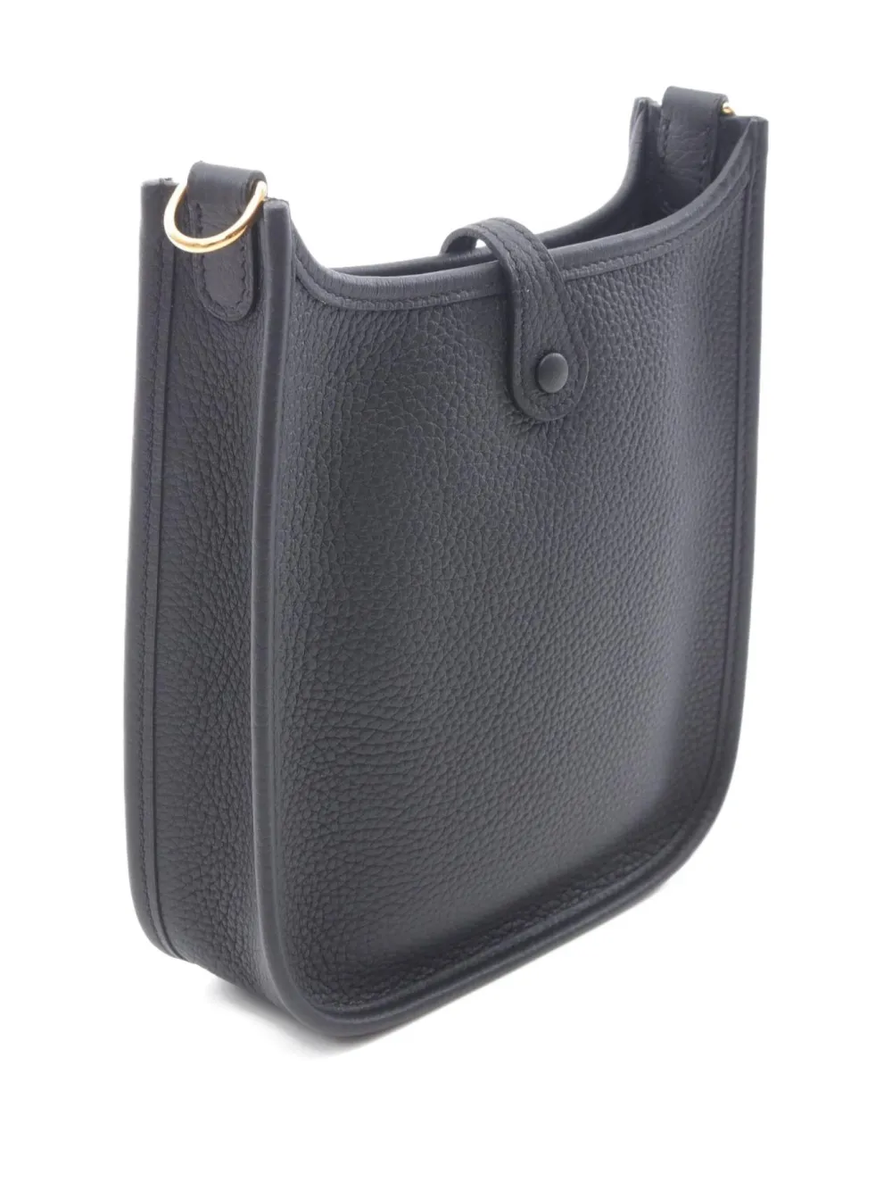 Pre-owned Hermes 2025 Evelyn Amazon Tpm Shoulder Bag In Black