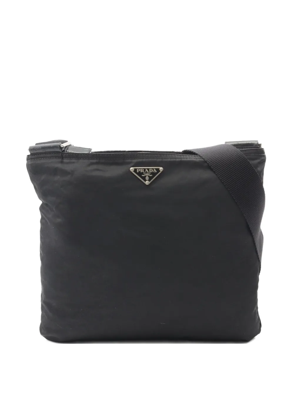 Prada Pre-Owned 2000s logo-plaque shoulder bag | Black | Image 1