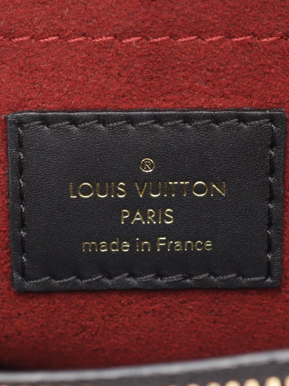 Pre-owned Louis Vuitton 2021 Montaigne Bb Tote Bag In Black