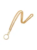 CHANEL Pre-Owned 1986-1988 Coco-mark Loupe necklace - Gold