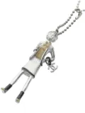 CHANEL Pre-Owned 1986~1988 Mademoiselle ball-chain necklace - Silver