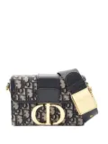 Christian Dior Pre-Owned 2010s Montaigne oblique-pattern shoulder bag - Neutrals