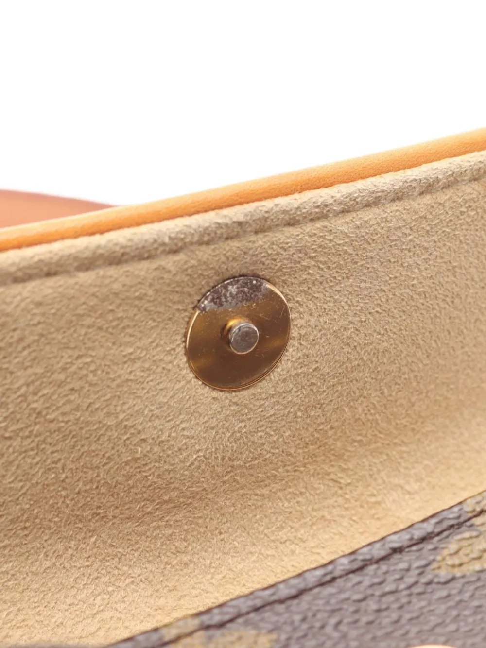 Pre-owned Louis Vuitton 2004 Pochette Florentine Belt Bag In Brown