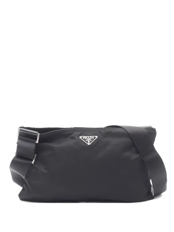 Prada Pre-Owned Borsa a Spalla Re-Nylon Anni 2000 Nero FARFETCH IT