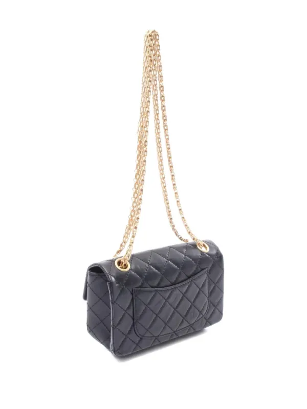20%オフ！横浜そごう購入CHANEL 2.55 バッグ Chanel 2.55 Reissue- Black With Silver Hardware, Double Flap