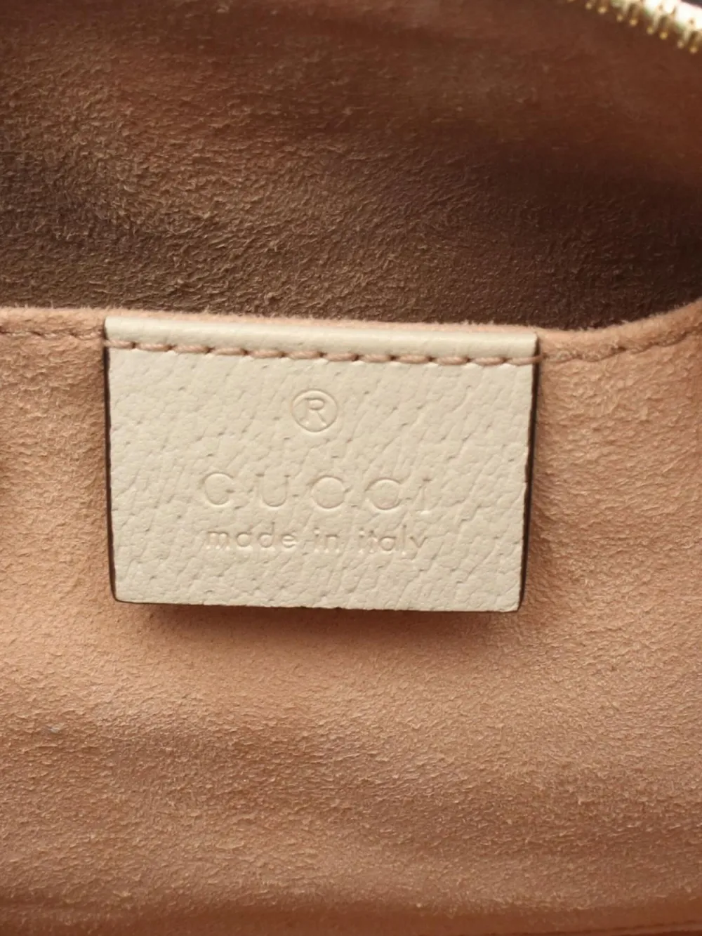 Pre-owned Gucci 2010s Ophidia Gg Tote Bag In White