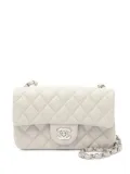 CHANEL Pre-Owned 2019 mini Classic Flap shoulder bag - Grey