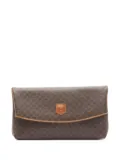 Céline Pre-Owned 2000s Macadam clutch bag - Brown