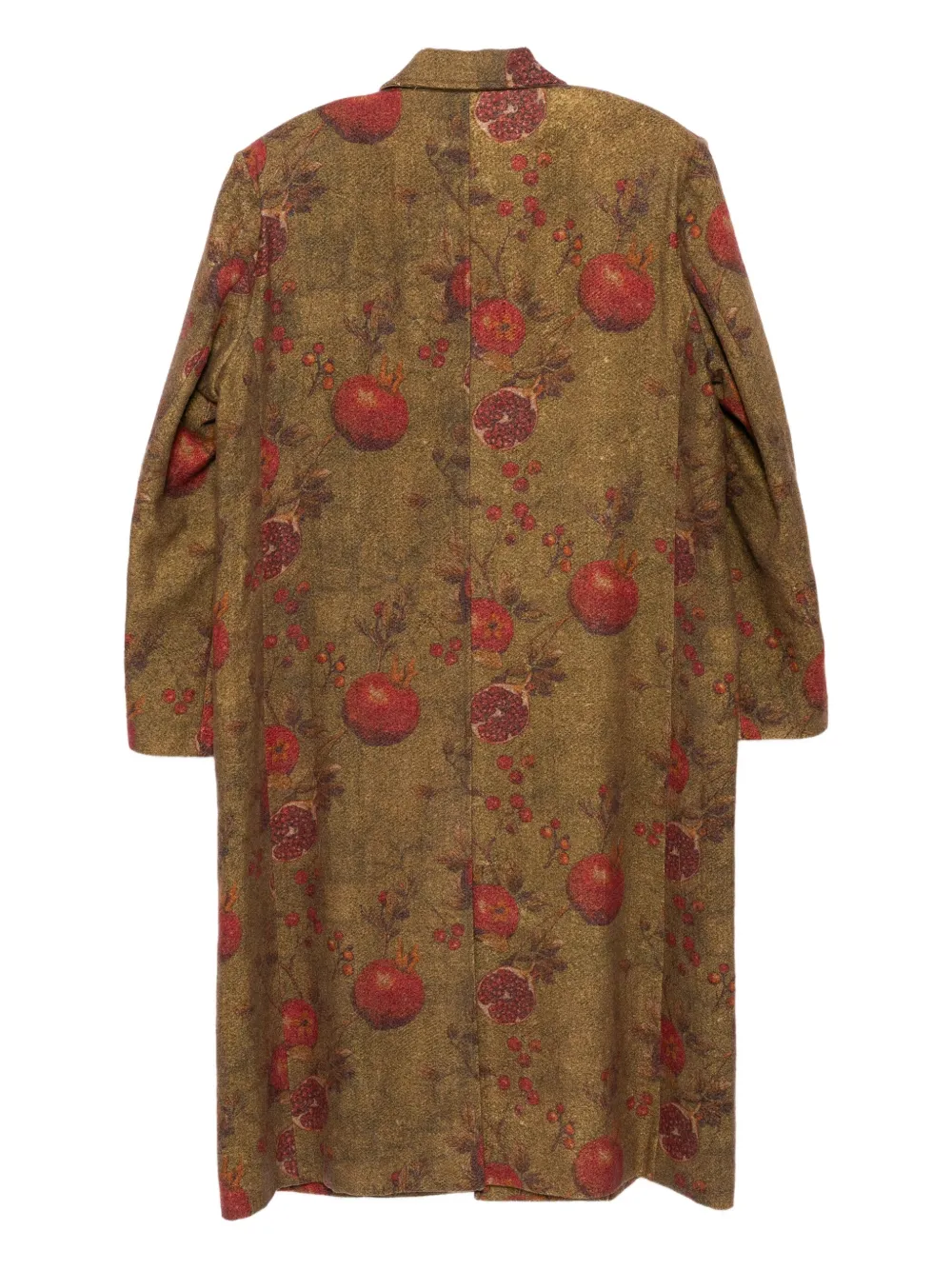 Uma Wang pomegrante-print coat | Single Breasted Coats | Image 2