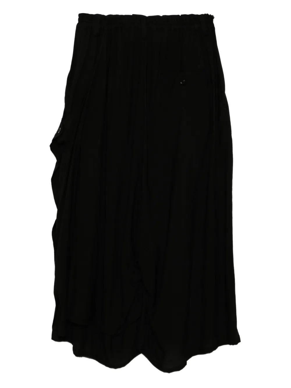 Y's hard-twist trousers | Cropped Pants | Image 2