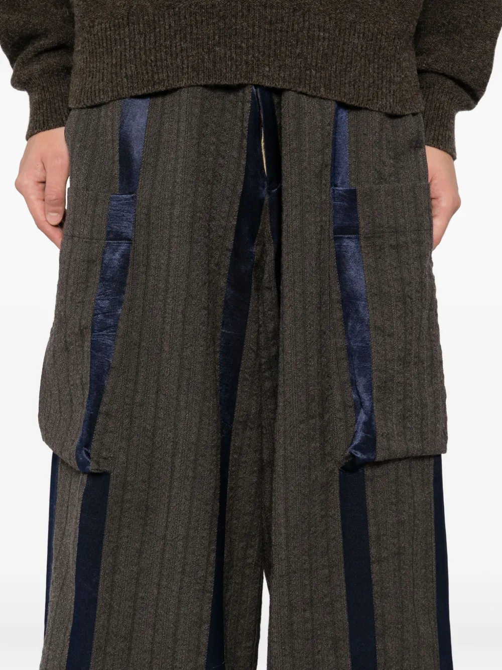 Uma Wang Pilly broek Grijs