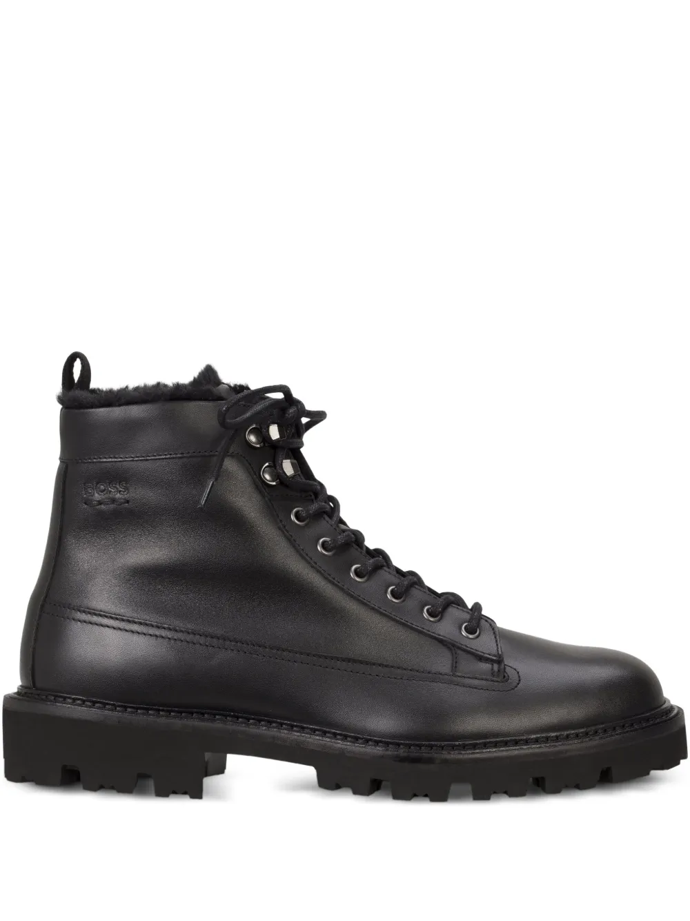 BOSS botas con agujetas | negro | Image 1