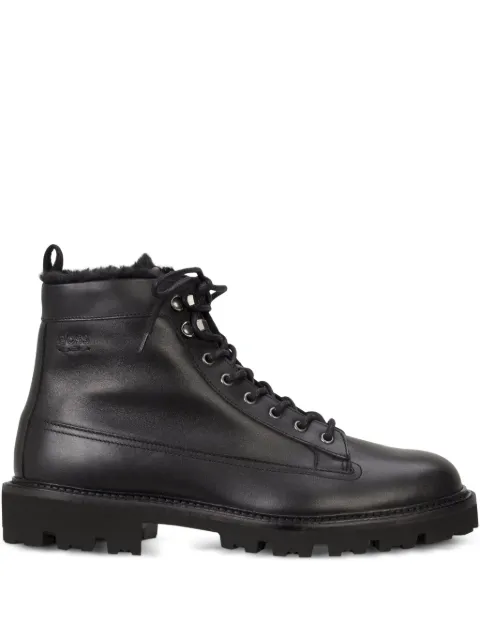 BOSS lace-up boots