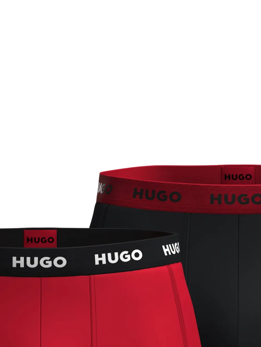 HUGO Kit 3 cuecas boxer com logo no cós | Image 2