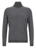 Zanone turtleneck long-sleeves sweater - Grey