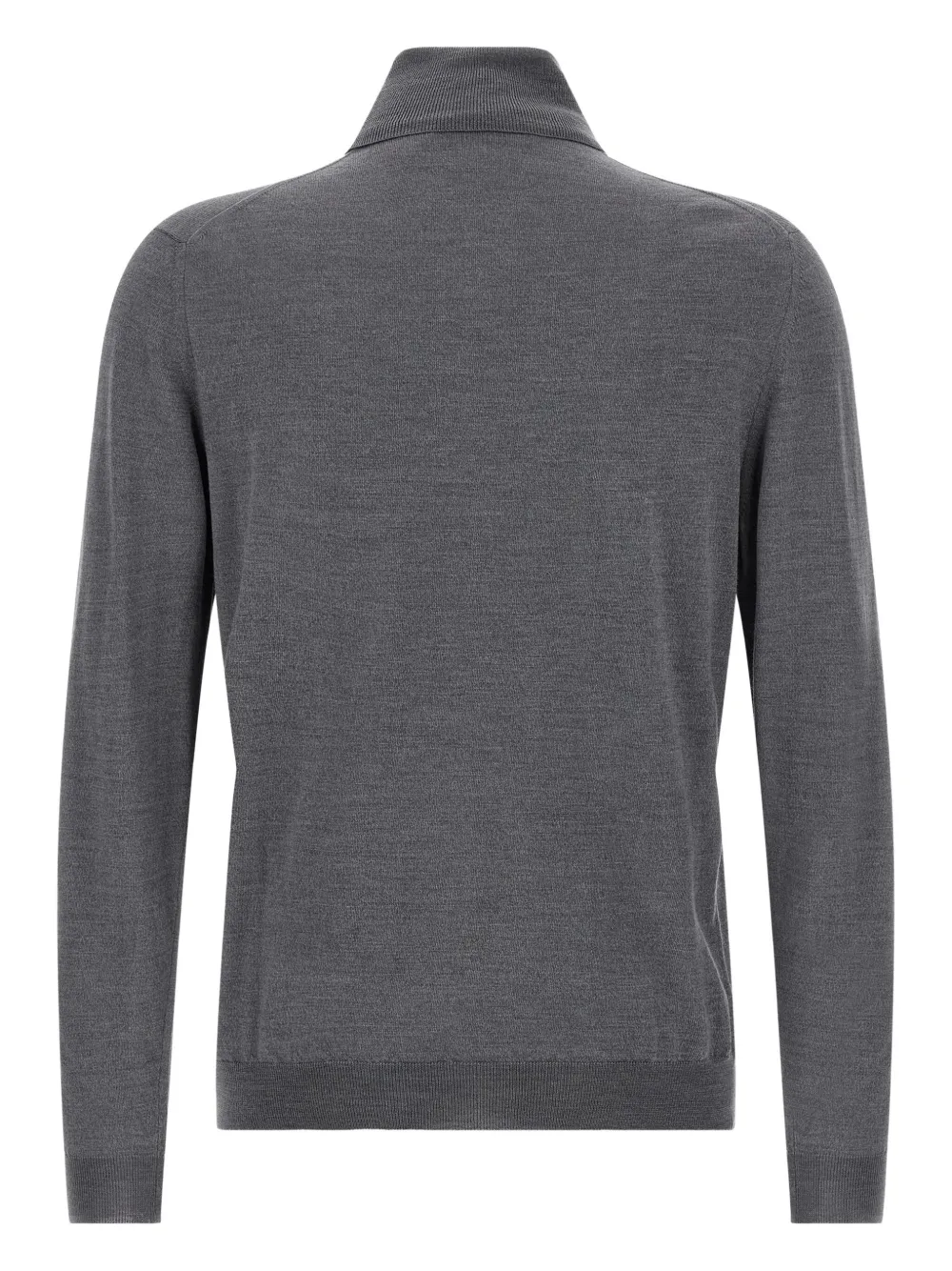 Zanone turtleneck long-sleeves sweater - Grijs