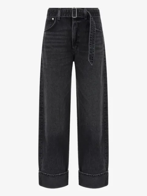 AGOLDE jeans con cinturón