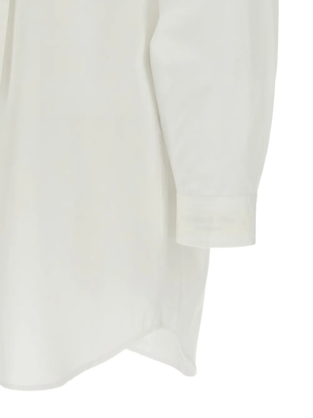 Yohji Yamamoto Overhemd met lavallière kraag White