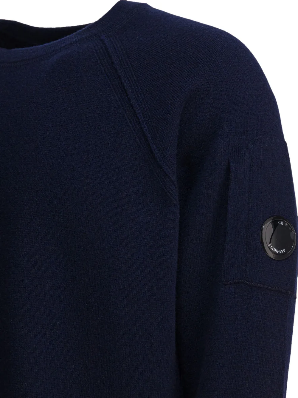 C.P. Company raglan-sleeve pocket sweater Blauw