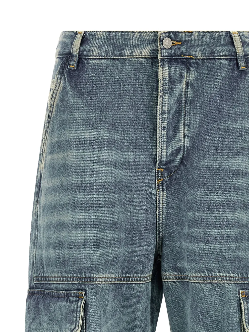 Diesel Cargo jeans met meerdere vakken Blauw