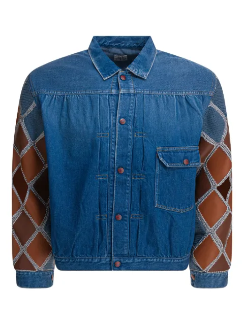 KAPITAL panelled denim jacket