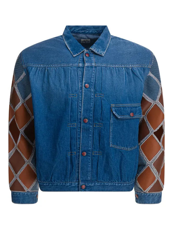 KAPITAL デニムジャケット | ブルー | FARFETCH JP