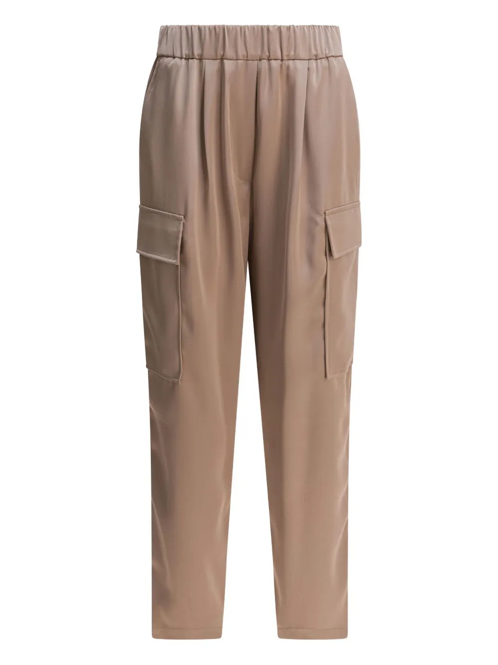 Semper Cargo broek met elastische taille Beige