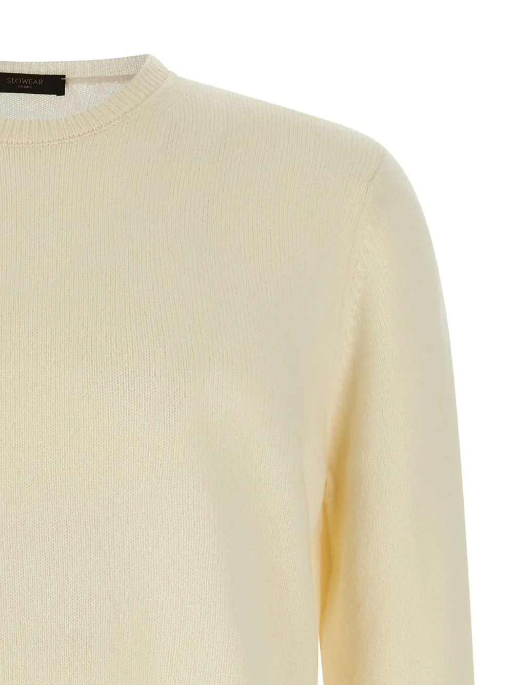 Zanone crew-neck long-sleeves sweater - Wit